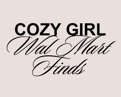 Cozy Girl Walmart Finds cover photo collage