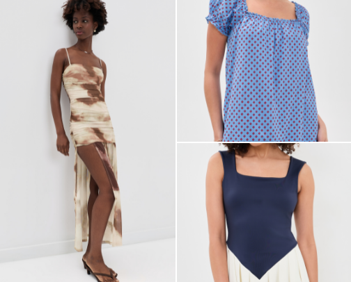 Summer dresses, statement tops, summer shorts + 2 more cover photo collage