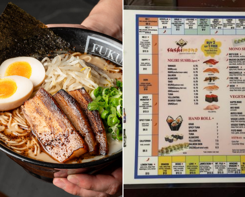 Top Food Recommendations cover photo collage