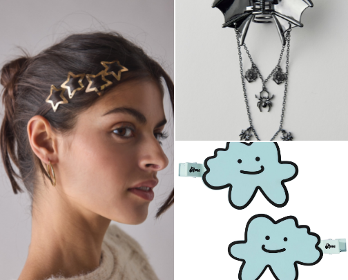 Beautiful Aesthetic hair accessories to try cover photo collage