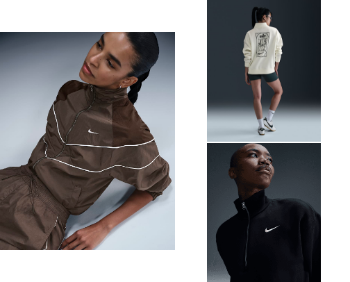 Hoodies and jackets for women(Nike) cover photo collage