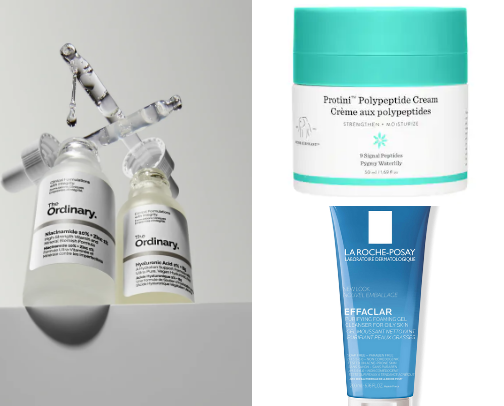 skincare !! cover photo collage