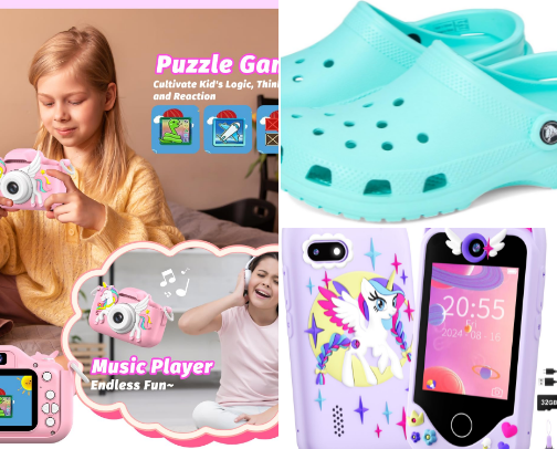 Toddler Christmas Gifts cover photo collage