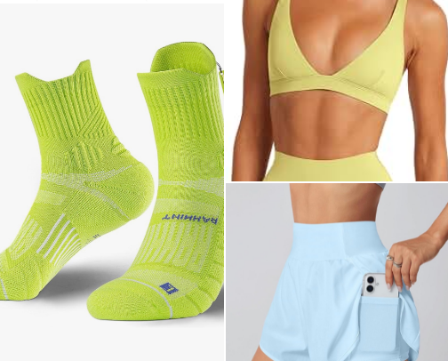 Best Amazon Activewear cover photo collage