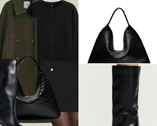 Fall chic look cover photo collage