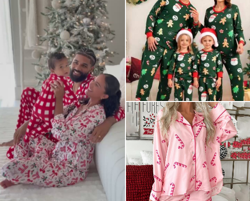 My🎄 COZY CHRISTMAS MORNING | Pajamas, Mugs & Comfort Picks new list cover photo collage