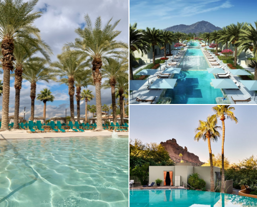 Hotels & Resorts in and around Scottsdale, AZ🌵 cover photo collage