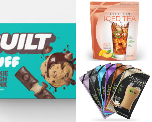 Protein Bars cover photo collage