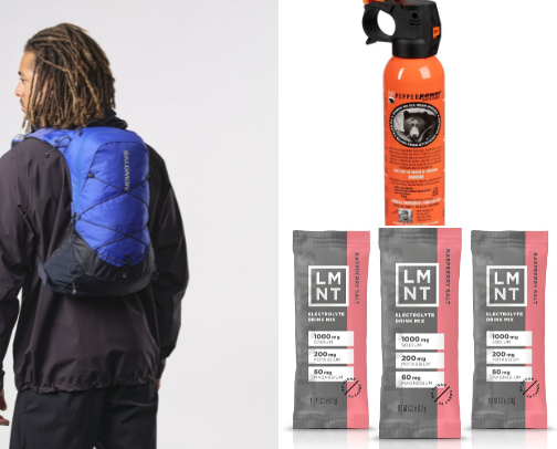 My hiking essentials as a Colorado girl! cover photo collage