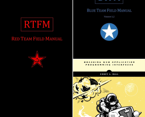 Best Hacking Books to Teach Yourself cover photo collage