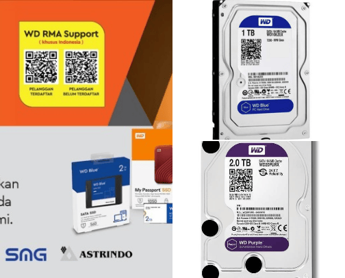 Rekomendasi External Hard Drive/SSD ternama cover photo collage