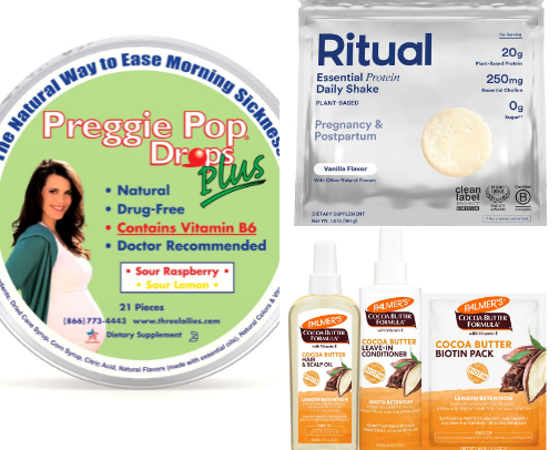 Favorite pregnancy stuff cover photo collage