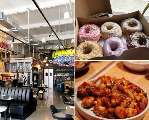 “Damn…This Is Vegan?” NYC Guide cover photo collage