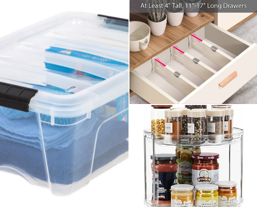 Organizing Products and helpful tips and tricks cover photo collage