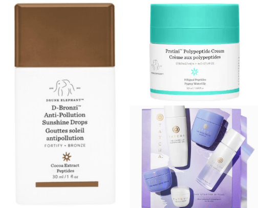 Skincare necessities cover photo collage