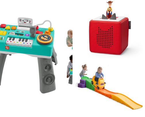 Toddler Toys were OBSESSED with! cover photo collage