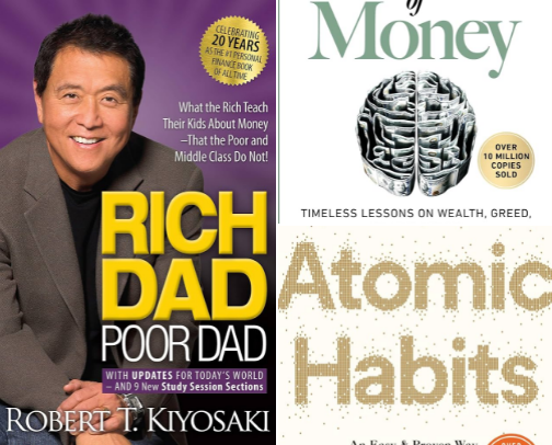 My favorite book recs cover photo collage