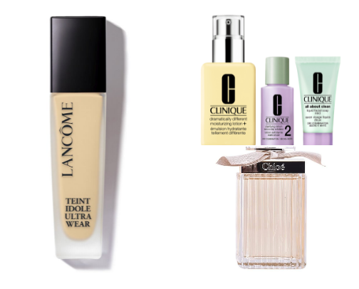 My favorite beauty recs cover photo collage