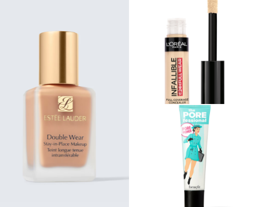 Makeup for dry skin! cover photo collage