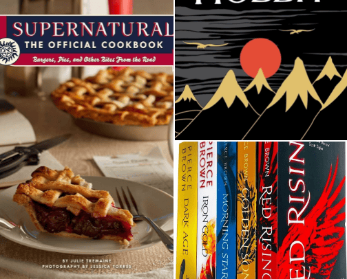 Grown-Up Bookshelf cover photo collage