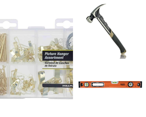 How to put art up on your walls at home cover photo collage