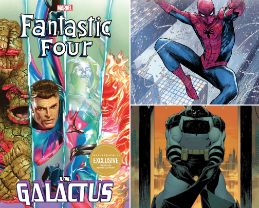Comic/Superhero related things cover photo collage