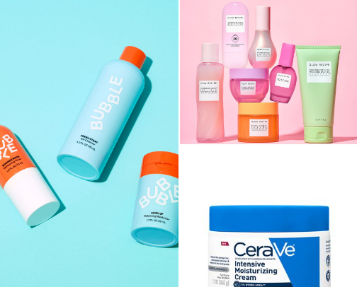 Skincare Brands cover photo collage