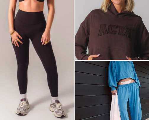 The best cool girl athleisure wear cover photo collage