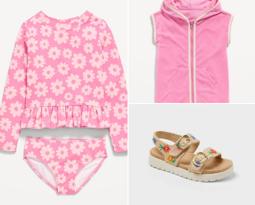 Toddler Girl Spring Haul cover photo collage