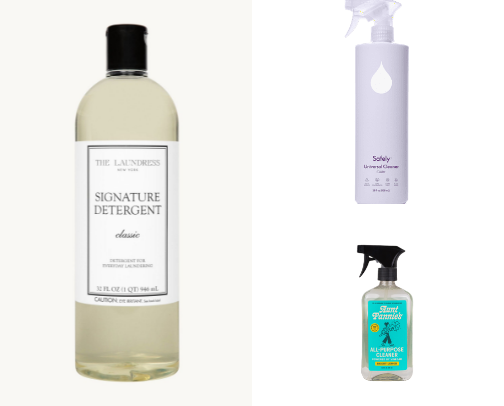 Aesthetic & Non-Toxic Cleaning Essentials I Swear By ✨🧼 cover photo collage