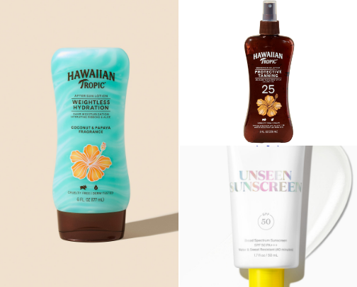 SUMMER TANNING ESSENTIALS 🦢🤍🪷🪞 cover photo collage