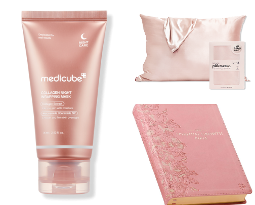 Nighttime Self-Care Routine cover photo collage