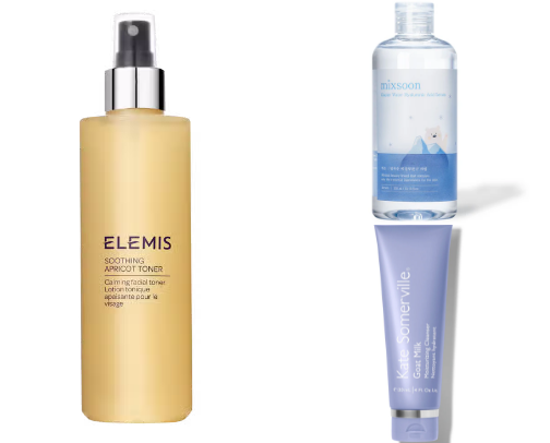 Favorite Skincare Products cover photo collage