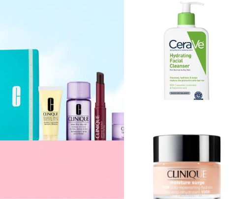 Skin care for sensitive skin cover photo collage
