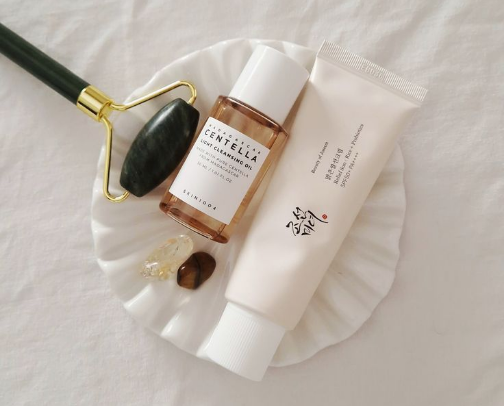 Skincare cover photo collage