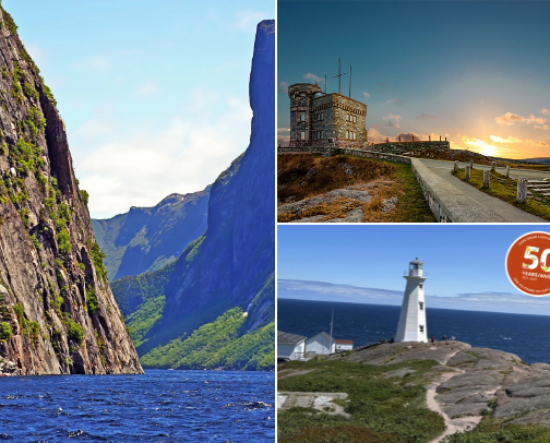 Newfoundland Must See List. Never Disappoints! cover photo collage
