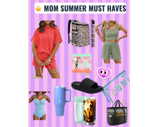 Mom Summer Must Haves ☀️ cover photo collage
