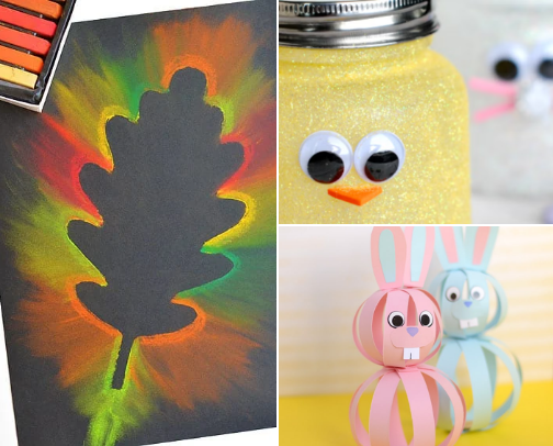Easter Craft Ideas For Kids and Adults cover photo collage