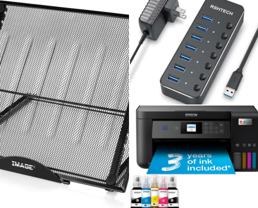 Technology I use! cover photo collage