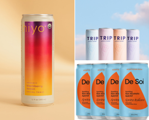 favorite alcohol free drinks! cover photo collage