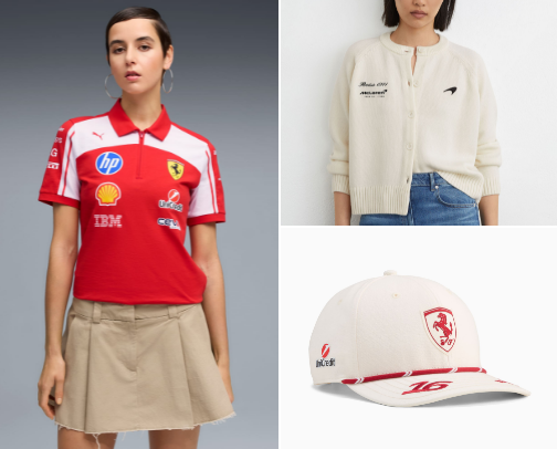 F1 Fashion Finds cover photo collage
