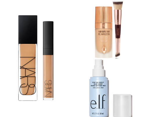 ~Clear Skin, Glamour Within: Anti-Acne Safe Makeup Guide~ cover photo collage