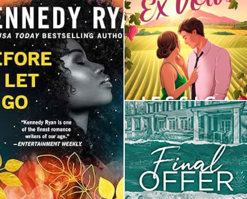 Beautiful Second Chance Romance Book Recommendations ❤️ cover photo collage