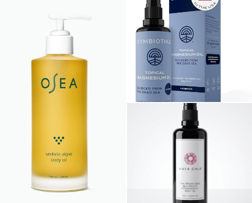 Non-Toxic Body Oil cover photo collage