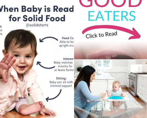 Solids and Complementary Foods cover photo collage