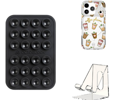 Phone accessories cover photo collage