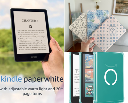 Kindle cover photo collage