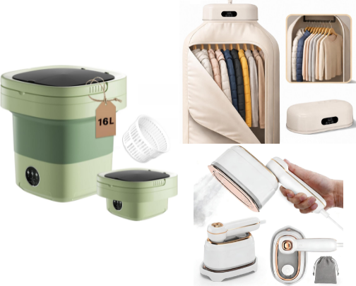 My amazon travel must haves-long trip edition cover photo collage