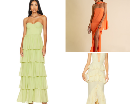 Elegant Wedding Guest Dresses for Every Season & Venue cover photo collage