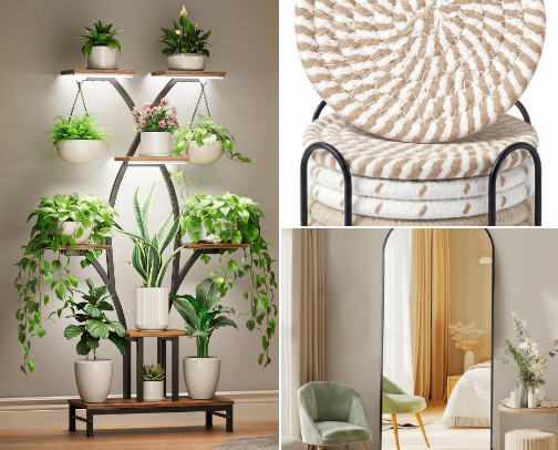 Home decor cover photo collage
